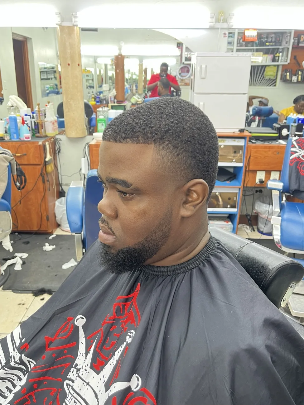 Fresh haircut at Top Klass Barber Shop